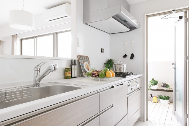 モダンなキッチン・給湯設備